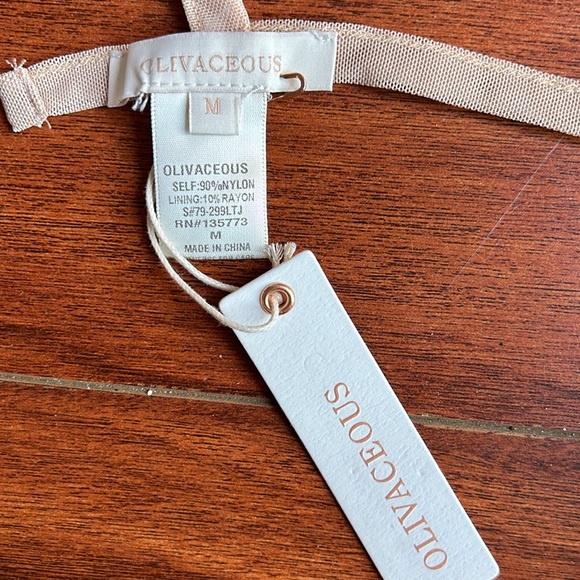 NWT Olivaceous Embellished Bralette - Picture 10 of 10